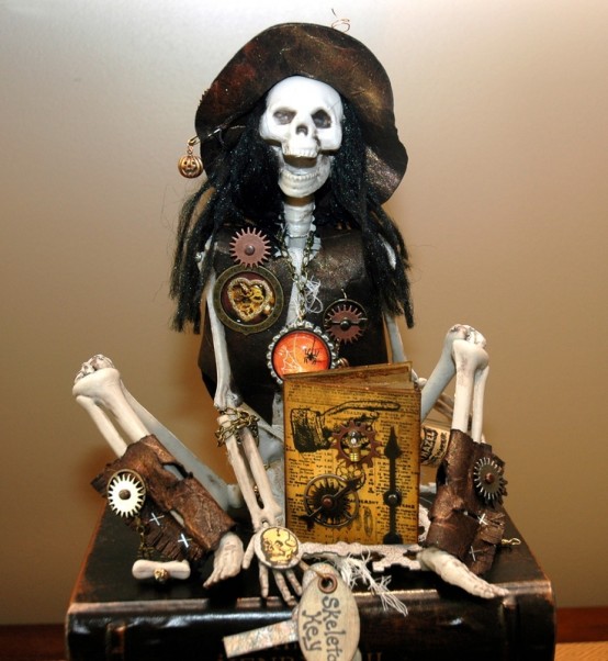 Unique Halloween Decorating Ideas with Steampunk Style - Decoration - Halloween - Ideas - Photo - Design Trend