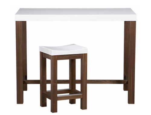Delano 3-Piece High Dining Table/Barstool Set On Discount - Dining Table - Dining Set