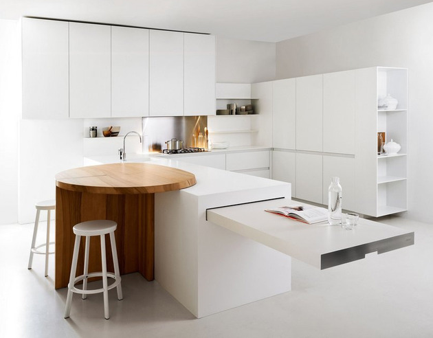 แต่งห้องครัวโทนสีขาว หรูหรา ทันสมัยในพื้นที่จำกัด! - แต่งครัวสีขาว - แบบครัวสวย - ตกแต่งครัวโทนสีขาว - ครัวขนาดเล็ก - ห้องครัวพื้นที่จำกัด