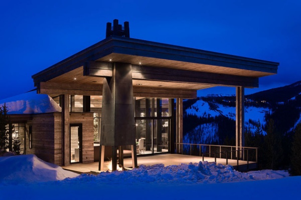Ngôi nhà nghỉ dưỡng Lower Foxtail Residence tuyệt vời tại vùng Big Sky, Montana - Lower Foxtail - Yellowstone Club - Big Sky - Montana - KTS Reid Smith - Teton Heritage - Trang trí - Kiến trúc - Ý tưởng - Nhà thiết kế - Nội thất - Thiết kế đẹp - Nhà đẹp - Villa - Thiết kế thương mại - Tin Tức Thiết Kế