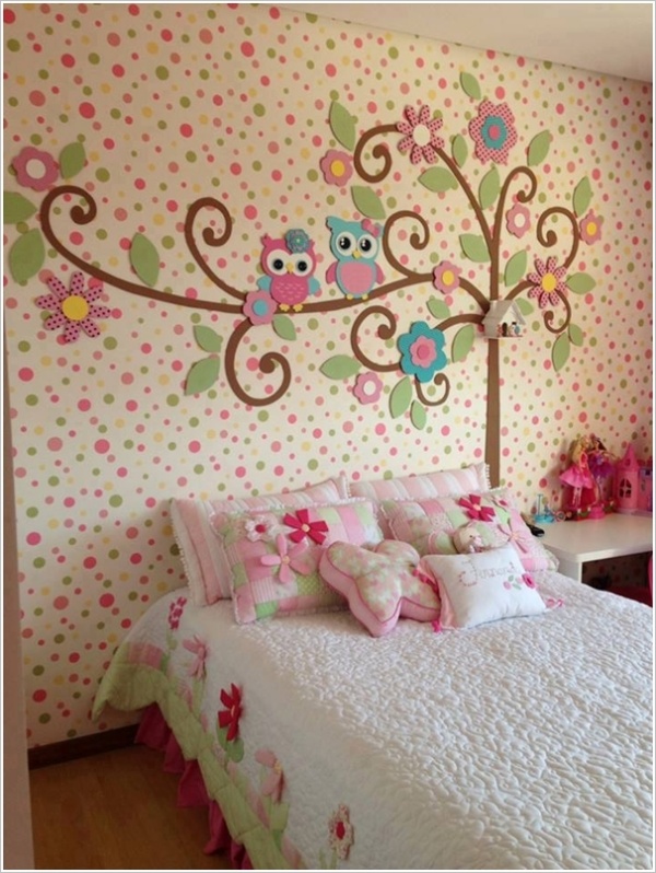 Bức tường phòng của trẻ được trang trí siêu dễ thương - Trang trí - Ý tưởng - Phòng trẻ em