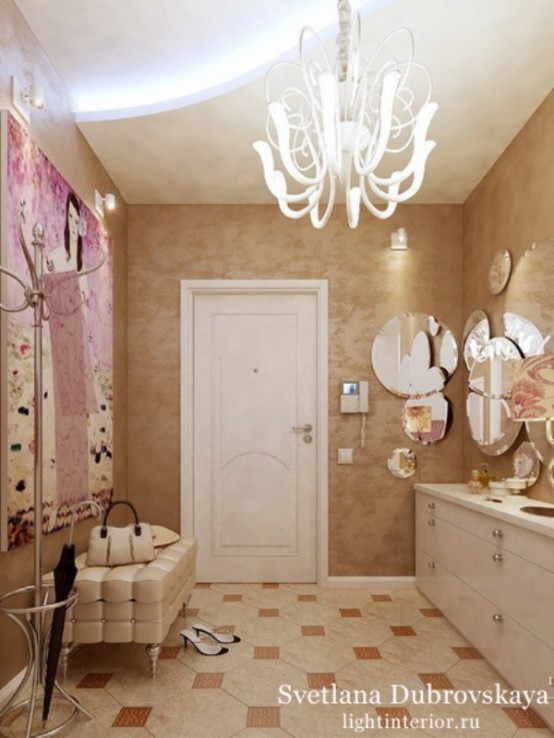 Romantic and Fascinating Girly Space by Svetlana Dubrovskaya - Interior Design - Apartment - Girl Room - Home Interior