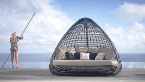 Thêm lười biếng cùng giường ngủ ngoài trời từ Skyline Design - Trang trí - Ý tưởng - Thiết kế đẹp - Ngoài trời - Ngoại thất - Giường - Skyline Design