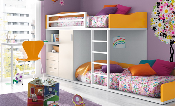 BST phòng ngủ rực rỡ từ Kibuc of Spain - Thiết kế - Phòng trẻ em