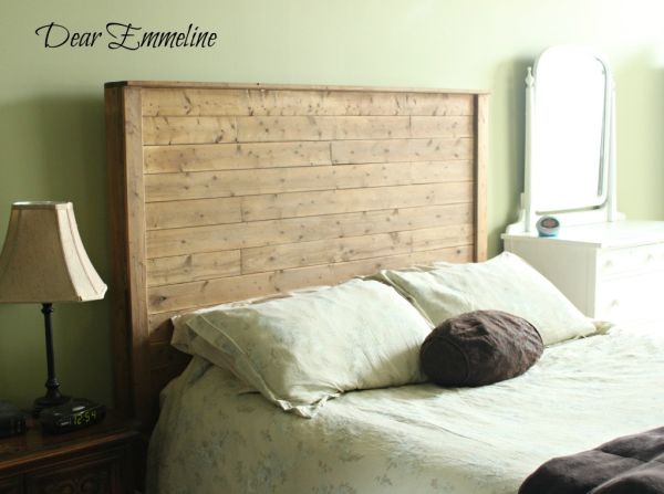 Các thiết kế đầu giường làm từ gỗ tái chế - Thiết kế - Phòng ngủ - Đầu giường