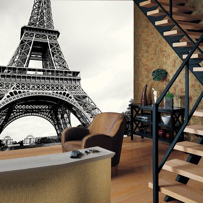 Trang Trí Nộ Thất Cảm Hứng Từ Paris Hoa Lệ - Thiết kế đẹp - Nội thất - Ý tưởng - Tháp Eiffel - Giấy dán tường