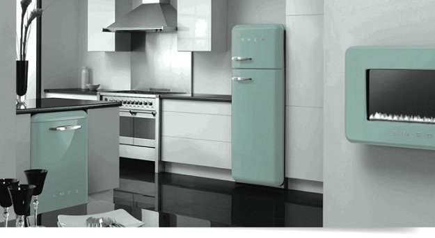 ตู้เย็น Smeg ดีไซน์ Retro สวยเก๋ในครัว