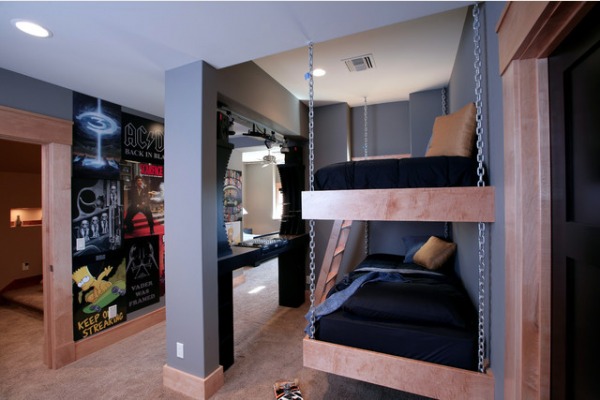 Giường tầng siêu xinh dành cho bé - Thiết kế - Nội thất - Giường