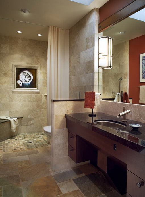 Tạo điểm nhấn cho phòng tắm - Trang trí - Ý tưởng - Nội thất - Thiết kế đẹp - Phòng tắm