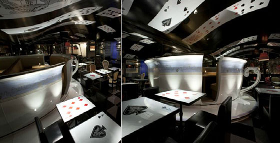 Wonderland in Real Life - Restaurant - Design Public