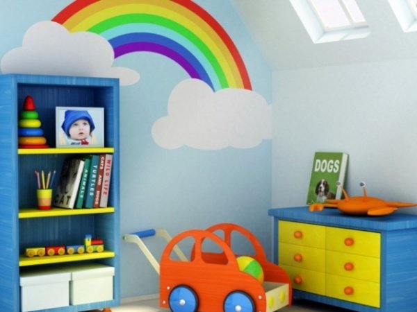Những căn phòng dễ yêu dành cho bé