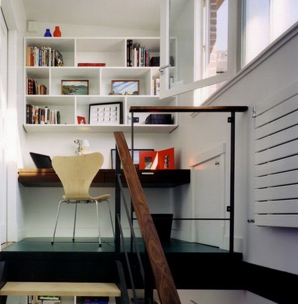 Phòng làm việc trong không gian nhỏ với ý tưởng thông minh - Thiết kế - Phòng làm việc - Ý tưởng