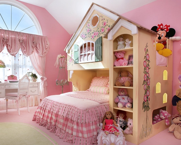Những thiết kế phòng đẹp cho trẻ nhỏ và bé gái