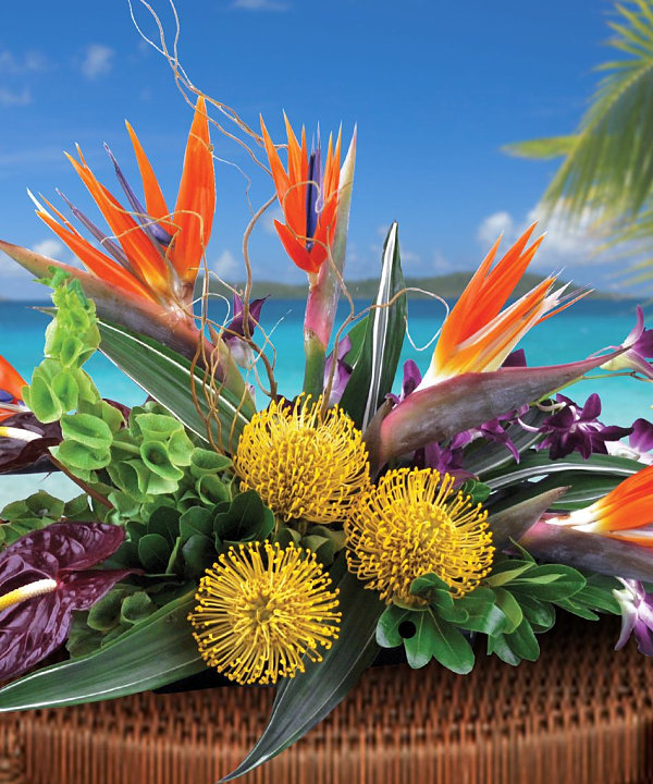 Hương sắc nhiệt đới trong từng đóa hoa tươi tắn - Trang trí - Ý tưởng - Đồ trang trí - Thiết kế đẹp - Mẹo và Sáng Kiến