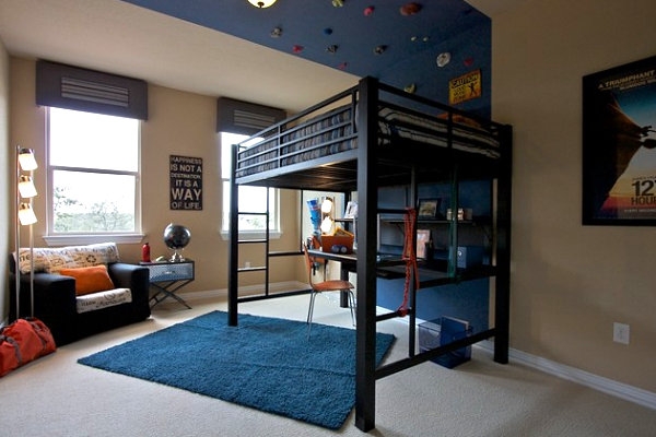 Phòng ngủ dành cho bé với giường tầng hiện đại - Trang trí - Ý tưởng - Nội thất - Thiết kế đẹp - Mẹo và Sáng Kiến - Phòng ngủ - Giường tầng - Phòng của trẻ