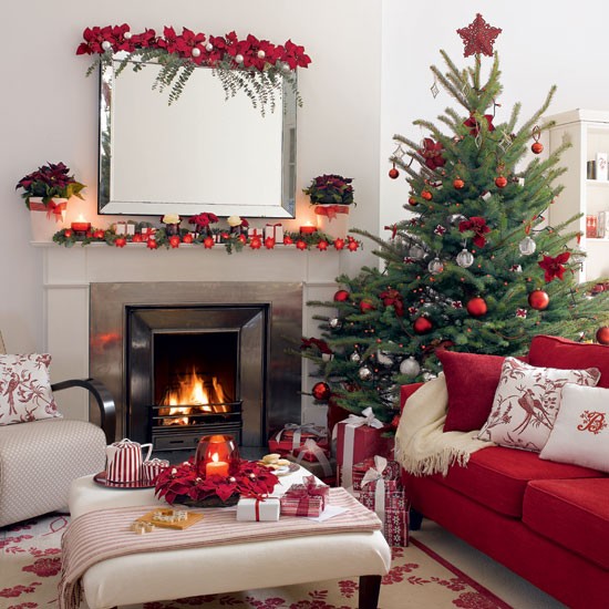 10 Christmas living room decorating ideas - ไอเดีย - ห้องนั่งเล่น - Christmas