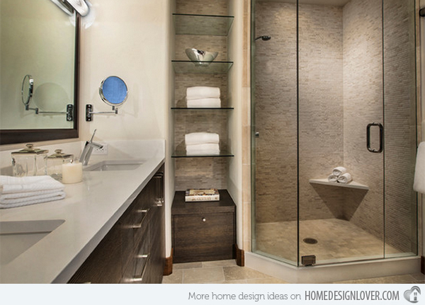 15 ไอเดียการออกแบบชั้นวางในห้องน้ำ - ชั้นวางของ - ห้องน้ำ - เฟอร์นิเจอร์ - การออกแบบ