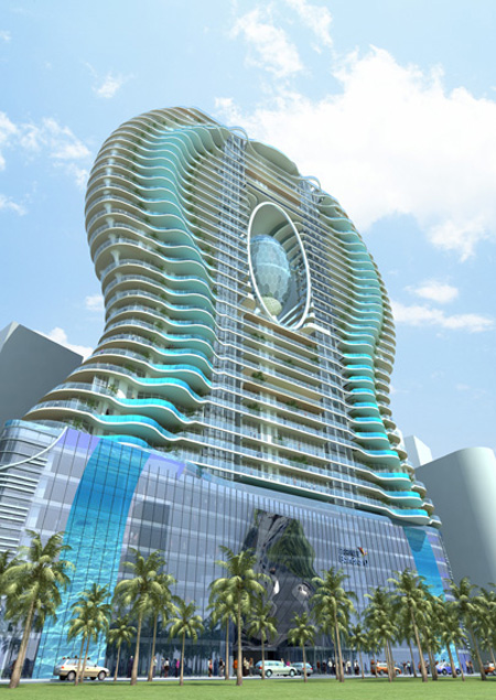 Amazing Balcony Swimming Pool - Design - Ideas - Swimming Pool - Commercial Design - Interior Design - James Law - Building