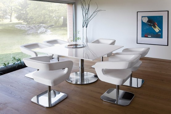 5 Cool Upholstered Swivel Chairs by Tonon - Tonon - Chairs