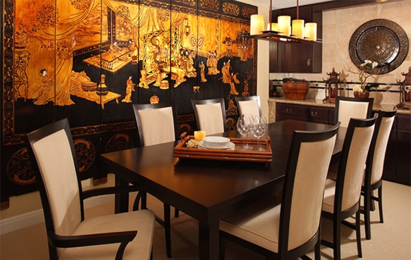 Phòng ăn mang phong cách châu Á - Phòng ăn - Ý tưởng - Trang trí