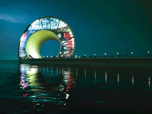 Gorgerous Design in Sweeping Wave-Shaped St. Petersburg Pier, Florida - Design - Idea