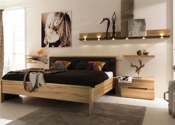 Phòng ngủ thiên nhiên với giường gỗ của Hulsta - Ý tưởng - Nội thất - Trang trí - Phòng ngủ - Giường