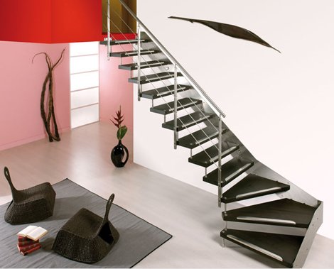 Moderne stepenice u kuci