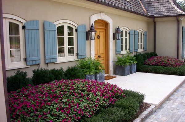 Lối vào nhà thêm xinh với thảm hoa rực rỡ - Trang trí - Ý tưởng - Ngoài trời - Vườn