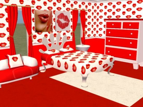 ห้องนอนสีแดงแรงฤทธิ์
