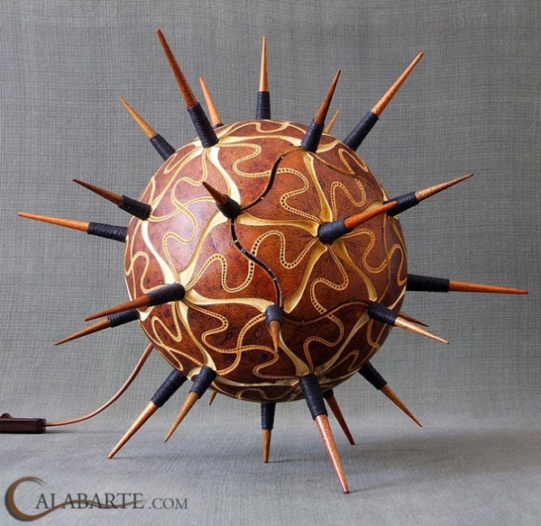 Marvellous Lights From Exotic Gourd Lamps - Gourd - Lamps - Lighting - Decoration