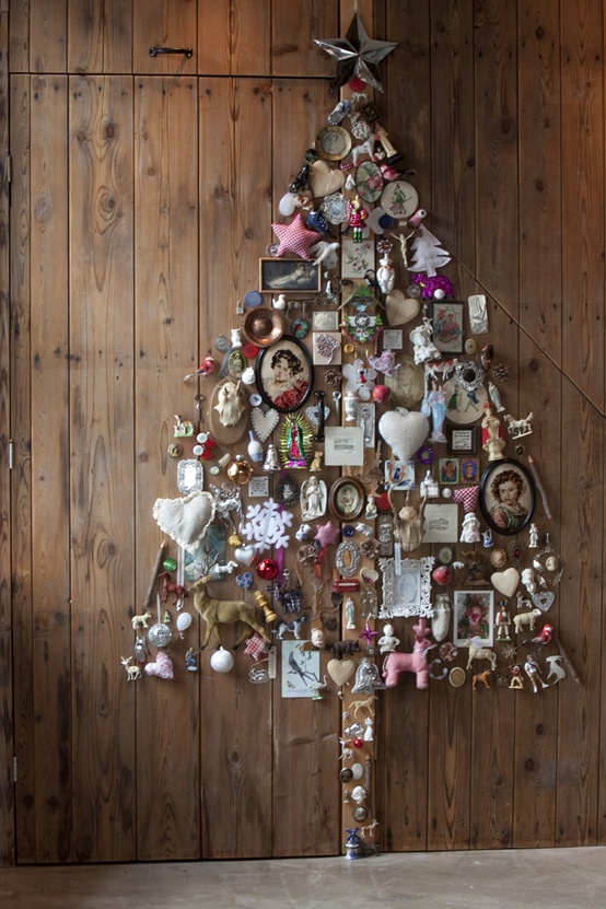 Weird and Awesome DIY Christmas Tree Alternatives - Christmas tree - Decoration - DIY