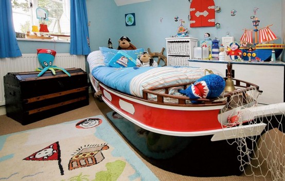 "เตียงนอนเด็ก"รูปแบบต่างๆ เพื่อสร้างสรรค์จินตนาการ สำหรับลูกคุณ - ตกแต่งบ้าน - เฟอร์นิเจอร์ - ห้องเด็ก - แบบเตียงนอน - เตียงเด็ก - เตียงรูปรถ - เตียงเรือ
