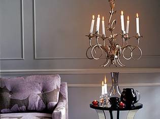 Decorating details: candlelight