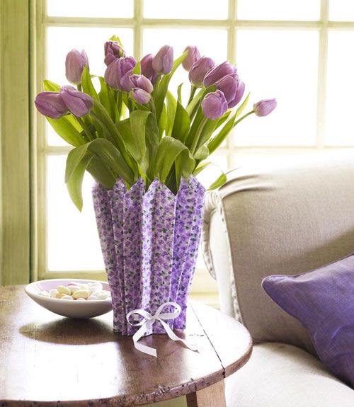 Đón sắc xuân với hoa tulip - Đồ trang trí - Hoa tulip