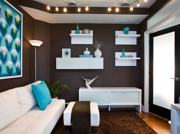 Những gian phòng khách xinh đẹp với gam màu nâu - Thiết kế - Trang trí - Ý tưởng - Nội thất - Phòng khách - Xu hướng thiết kế
