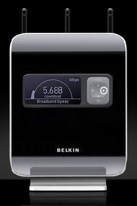 Un routeur à la pointe du design chez Belkin
