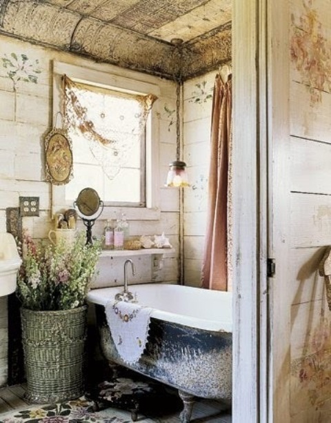 Thư thái cùng phòng tắm theo phong cách rustic - Thiết kế - Phòng tắm