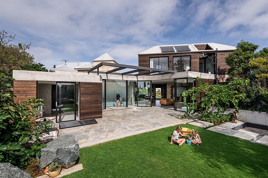 This Contemporary Extension Was Built Behind A Heritage Home In Australia - ตกแต่งบ้าน - ไอเดีย - บ้านในฝัน - แต่งบ้าน - บ้านสวย - ไอเดียเก๋ - ของแต่งบ้าน - ออกแบบ - ตกแต่ง - เฟอร์นิเจอร์ - ห้องนอน - บ้าน - การออกแบบ - ไอเดียแต่งบ้าน