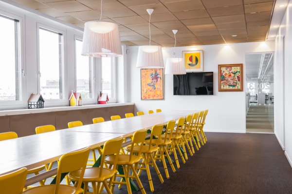 Văn phòng HSB đầy sắc màu tại Stockholm - pS Arkitektur - Stockholm - Văn phòng - Văn phòng HSB