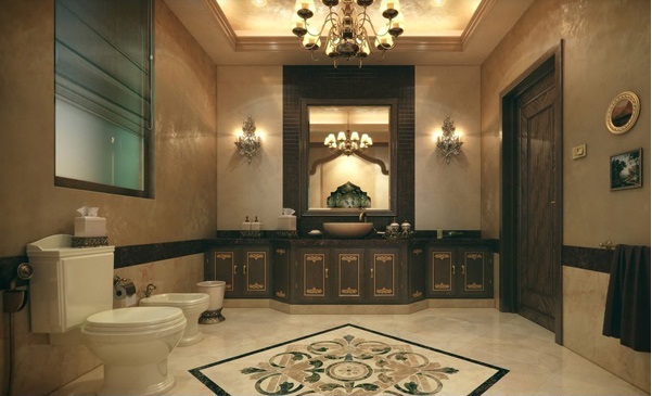 Luxurious Bathroom Designs with Vintage Elements and Classic Theme - Bathroom - Ideas - Design