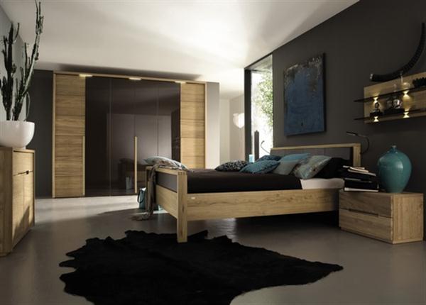 Phòng ngủ thiên nhiên với giường gỗ của Hulsta - Ý tưởng - Nội thất - Trang trí - Phòng ngủ - Giường