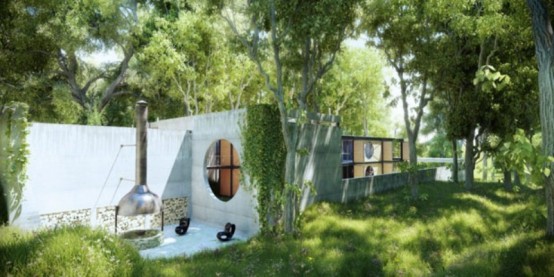 Thân thiện môi trường với thiết kế nhà trong rừng - Thiết kế - Kiến trúc - Nhà thiết kế
