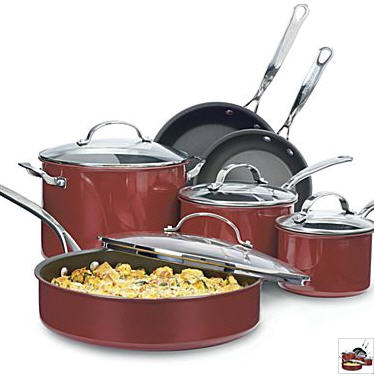 Kitchenaid 10pc. Gourmet Cookware Set - JCPenney - Cookware - Kitchen