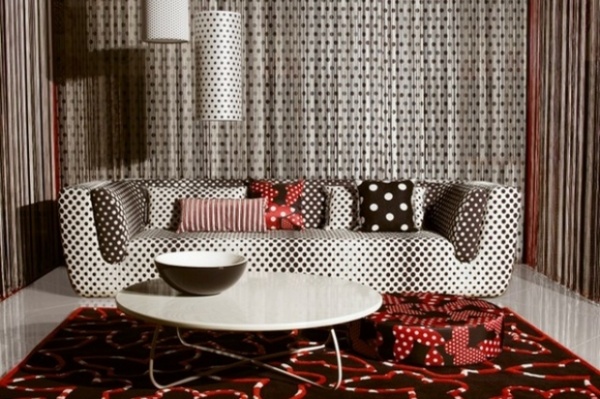 Inspiring Interior Designs with Eye-Catching Dots - Dots - Colors - Design - Tips - Decoration - Ideas - Interior Design - Furniture