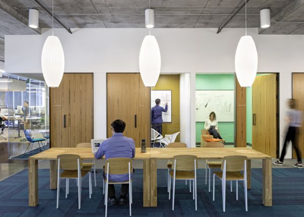 Văn phòng mới của Cisco ở San Francisco - Phòng làm việc - Thiết kế - Hình ảnh