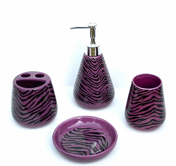 Elegant & Luxurious Purple Bathroom Accessories - Bathroom - Accessories - Purple - Decoration