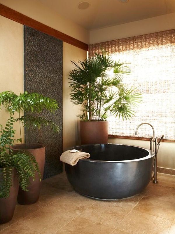 Elegant, Stunning Round Bathtub Design Ideas - Bathtub - Interior Design - Design - Bathroom - Design Trend