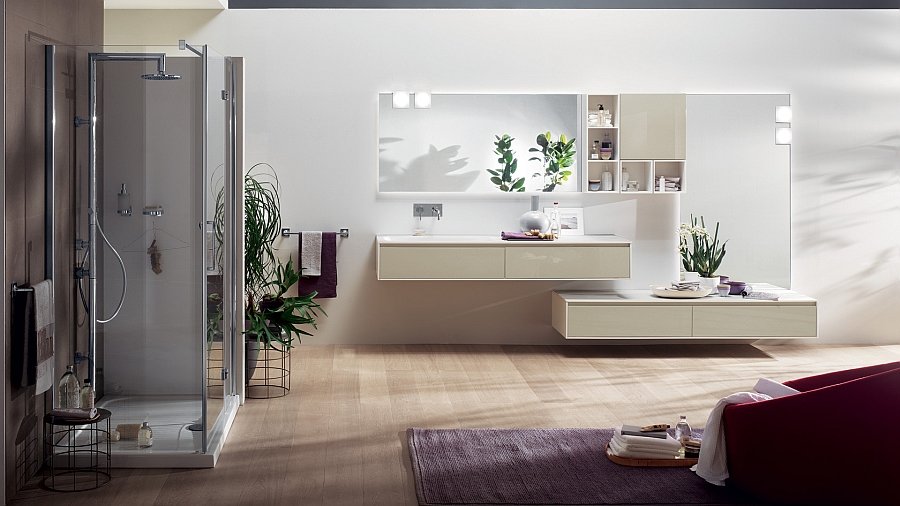 Bộ sưu tập phòng tắm mang phong cách minimalist từ Scavolini
