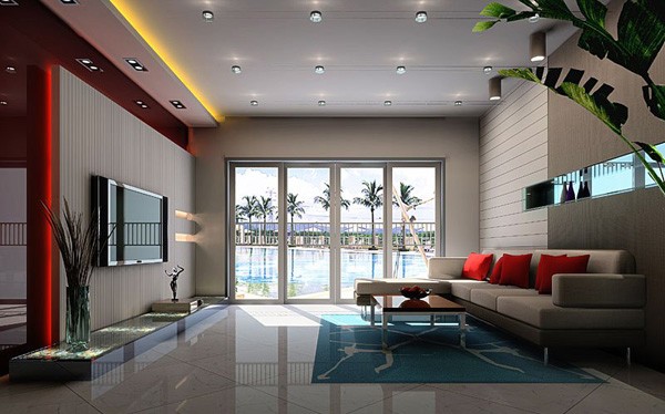 Những thiết kế tivi treo tường đẹp hiện đại - Ý tưởng - Phòng khách