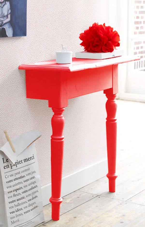 Extremely Creative Half Table Designs - Half of table - Table - Furniture - Design